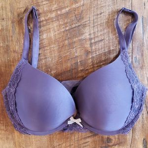 Victoria's Secret - Dream Angels - Push-Up Brassiere - Purple - Size 32DD